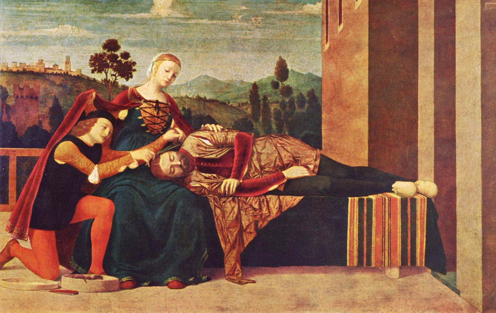 Samson and Delilah, F. Morone, 16th century